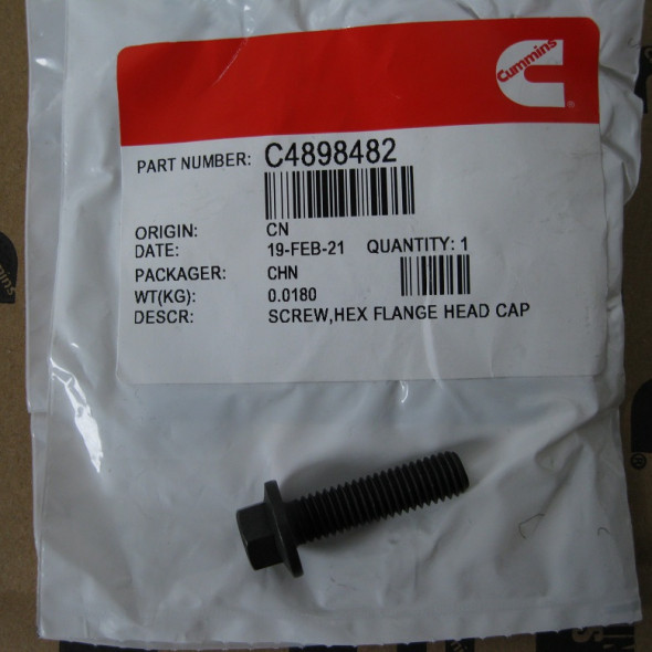 Болт (M8x1.25x30) C4898482, 4981915